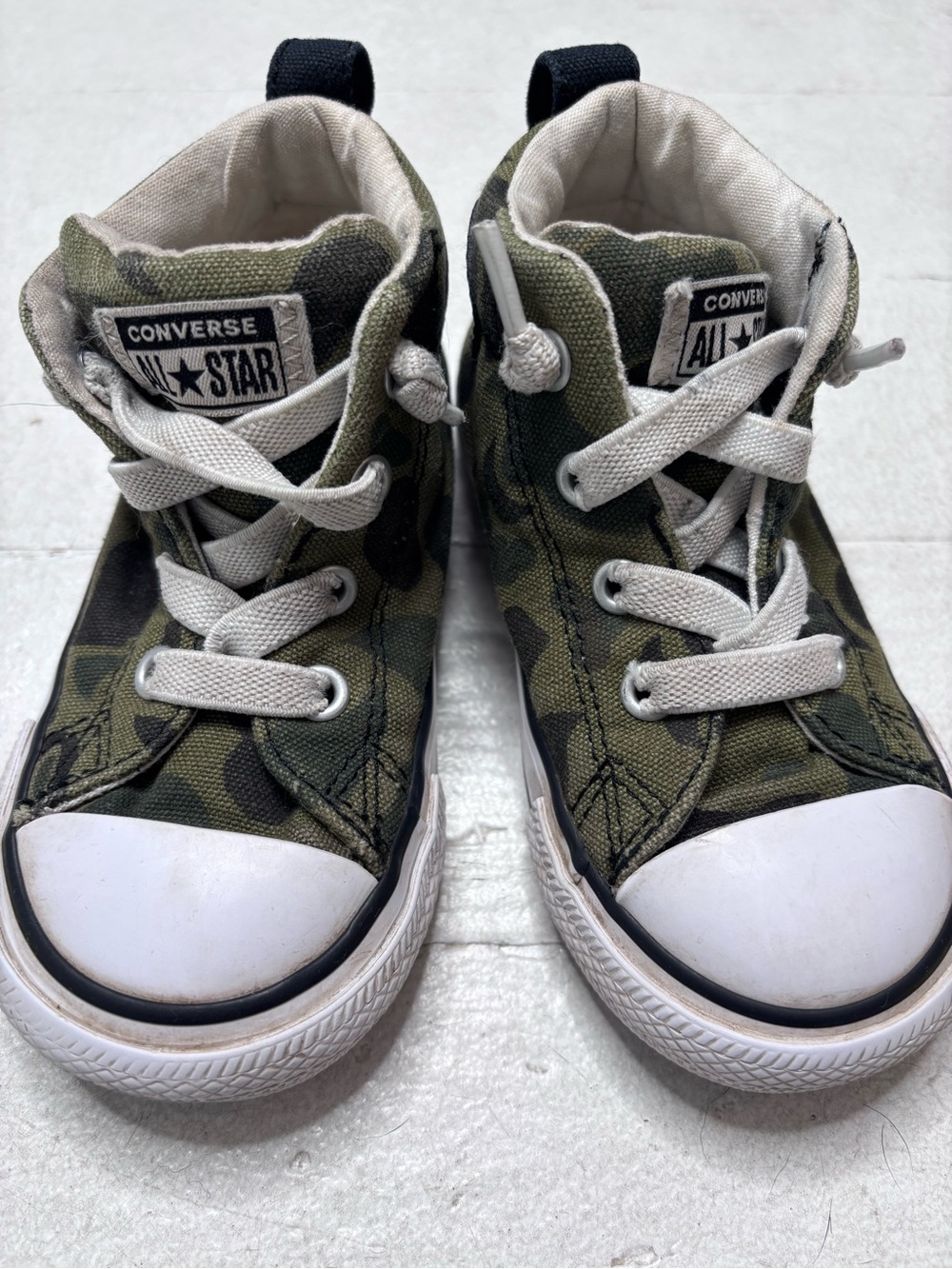 Converse Chuck Taylor Toddler All Stars High Top Camouflage Size 7 - Picture 6 of 9
